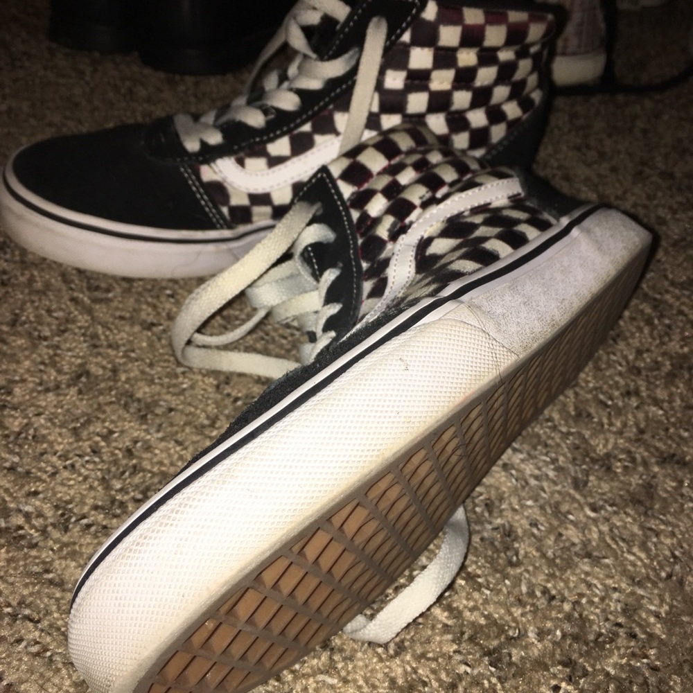 Checkered Vans